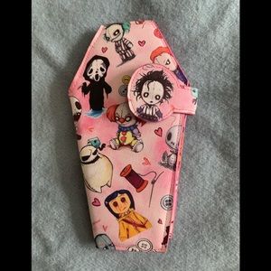 Handmade Horror Themed Coffin Shaped Cartoon Wallet